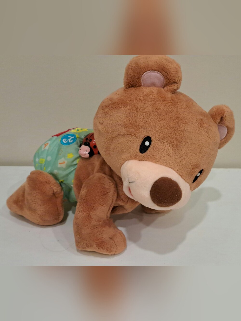 Vtech Baby Bear Crawling Toy - Interactive Plush That Crawls, Counts, Sings